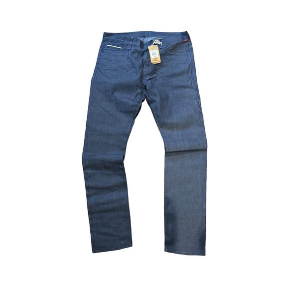 SELVADGE Brand Selvedge Denim Jeans  Cone Denim Bonelli Skinny Size 34 Red Line - Picture 1 of 8